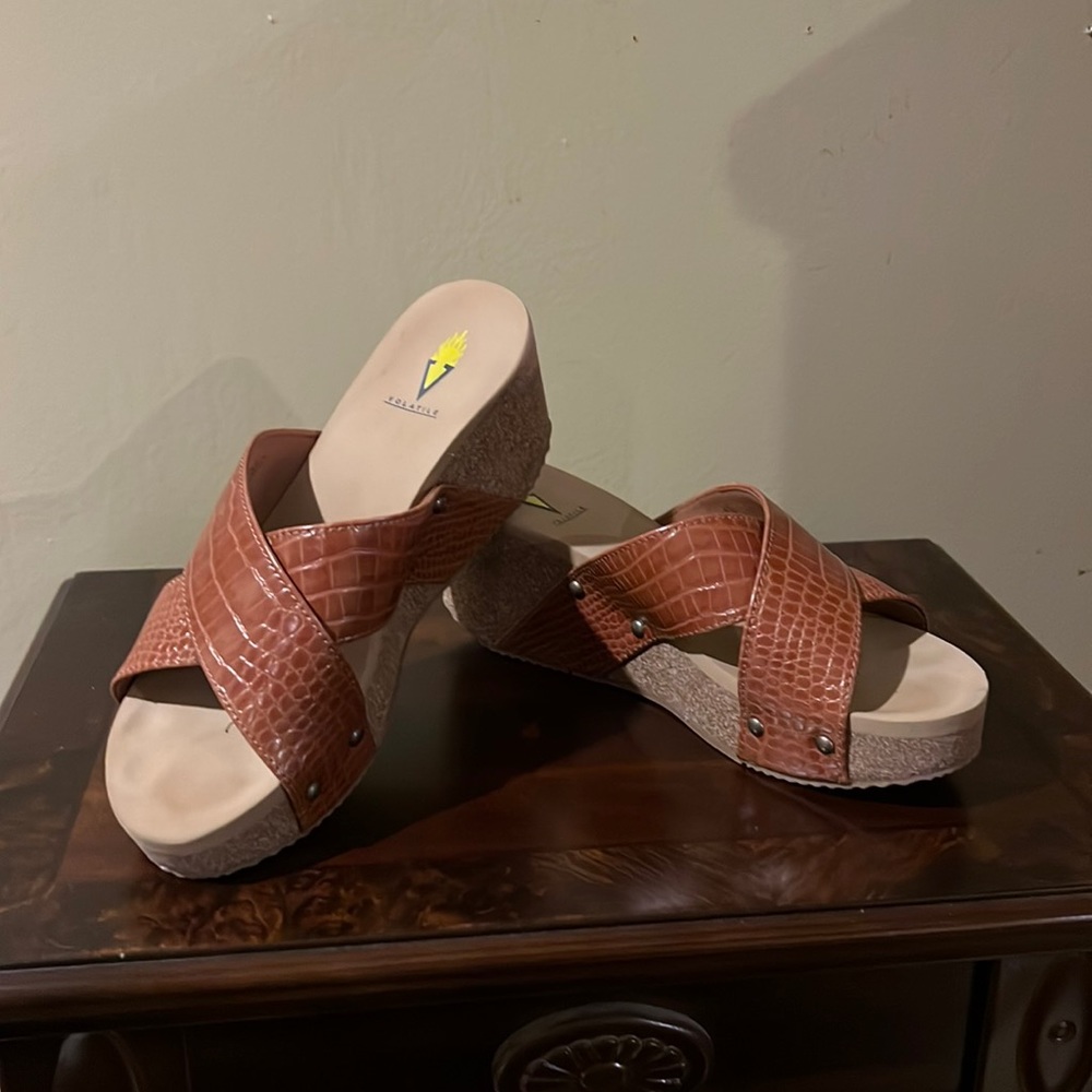 Just purchased Volatile sandals size 10